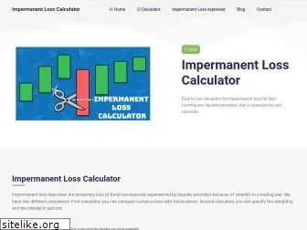 impermanent-loss-calculator.net