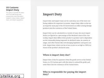 import-duty.com