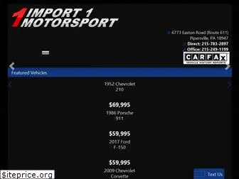 import1motorsport.com