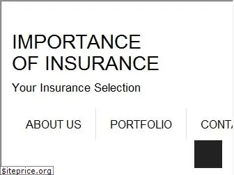 importanceofinsurance.com