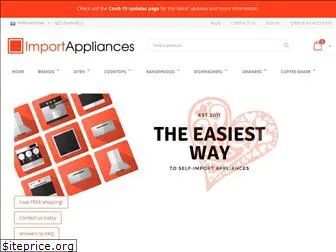 importappliances.com