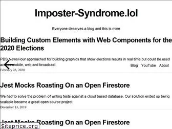 imposter-syndrome.lol