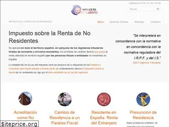 impuestonoresidentes.com