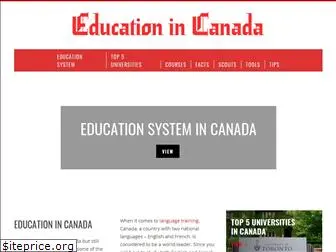in-canada.education
