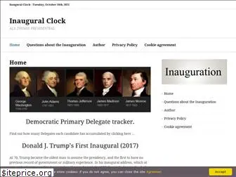 inauguralclock.com