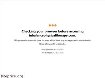 inbalancephysicaltherapy.com