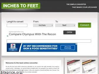 inchestofeet.com