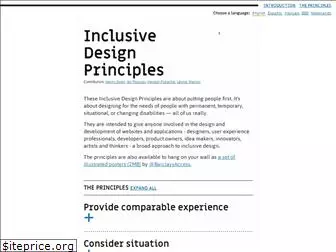 inclusivedesignprinciples.org