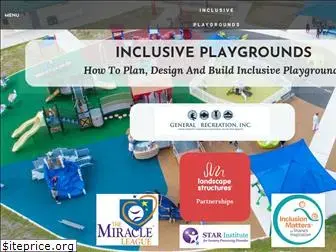 inclusiveplaygrounds.net