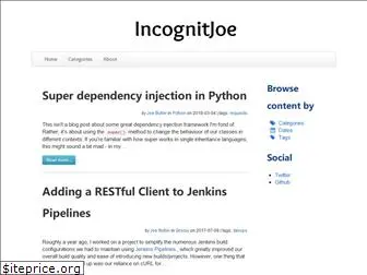 incognitjoe.github.io