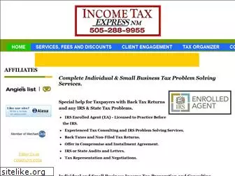 incometaxexpressnm.com
