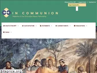 incommunion.org