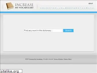 increasemyvocabulary.com