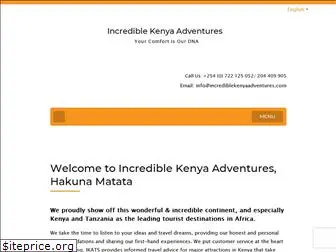 incrediblekenyaadventures.com