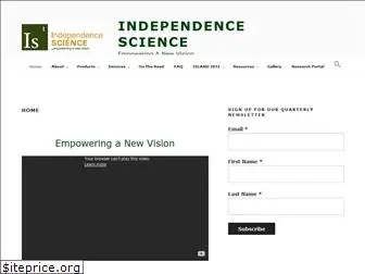 independencescience.com