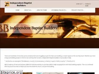 independentbaptistbuilders.com