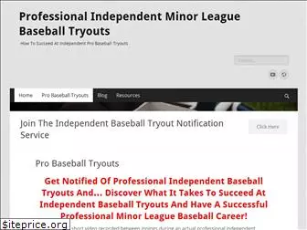 independentbaseballtryouts.net