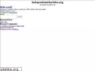 independentcharities.org