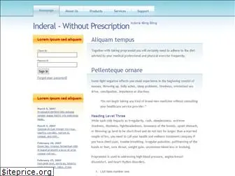 inderalpropranolol.com