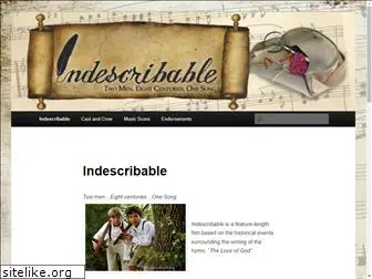 indescribablethemovie.com