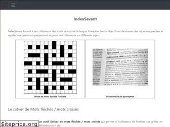 indexsavant.fr