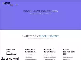 indgovernmentjobs.com