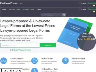 india.findlegalforms.com