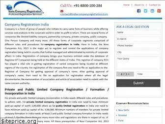 www.indiacompanyregistration.com