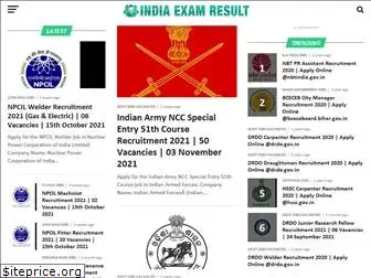 indiaexamresult.in