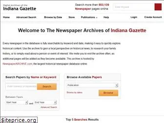 indianagazette.newspaperarchive.com