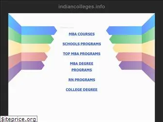 indiancolleges.info