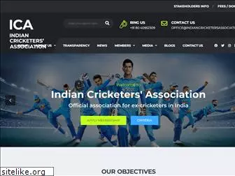 indiancricketersassociation.com
