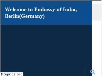 indianembassy.de