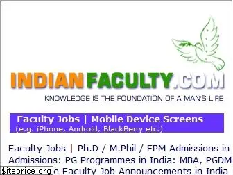 indianfaculty.com