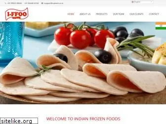 indianfrozenfoods.com