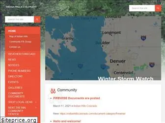 indianhillscolorado.com
