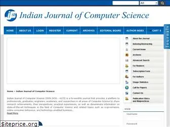 indianjournalofcomputerscience.com