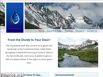 indianpeaksspringwater.com