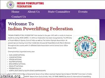 indianpowerliftingfederation.com