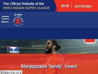 indiansuperleague.com