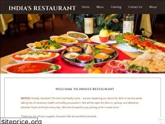 indiasrestauranthouston.com