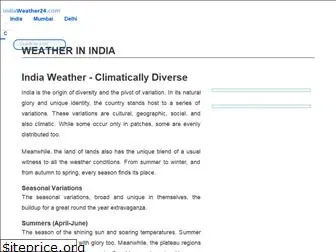 indiaweather24.com