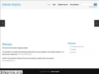 indicatorregistry.org