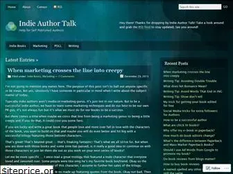 indieauthortalk.wordpress.com