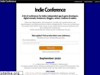 indieconference.com