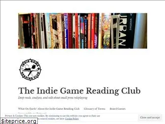 indiegamereadingclub.com