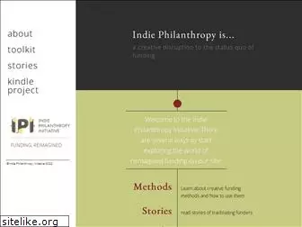 indiephilanthropy.org