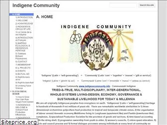 indigenecommunity.info