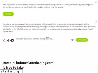 indonesianedu.ning.com