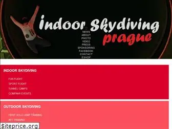 indoorskydivingprague.com